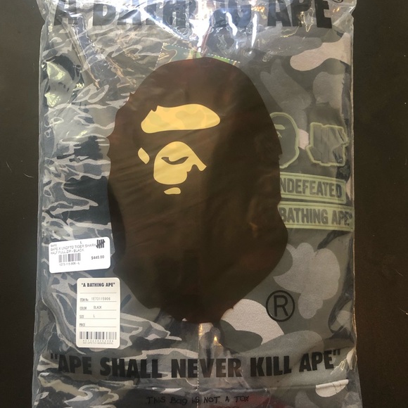 Bape x Undefeated Zip Up Jacket - Picture 2 of 6